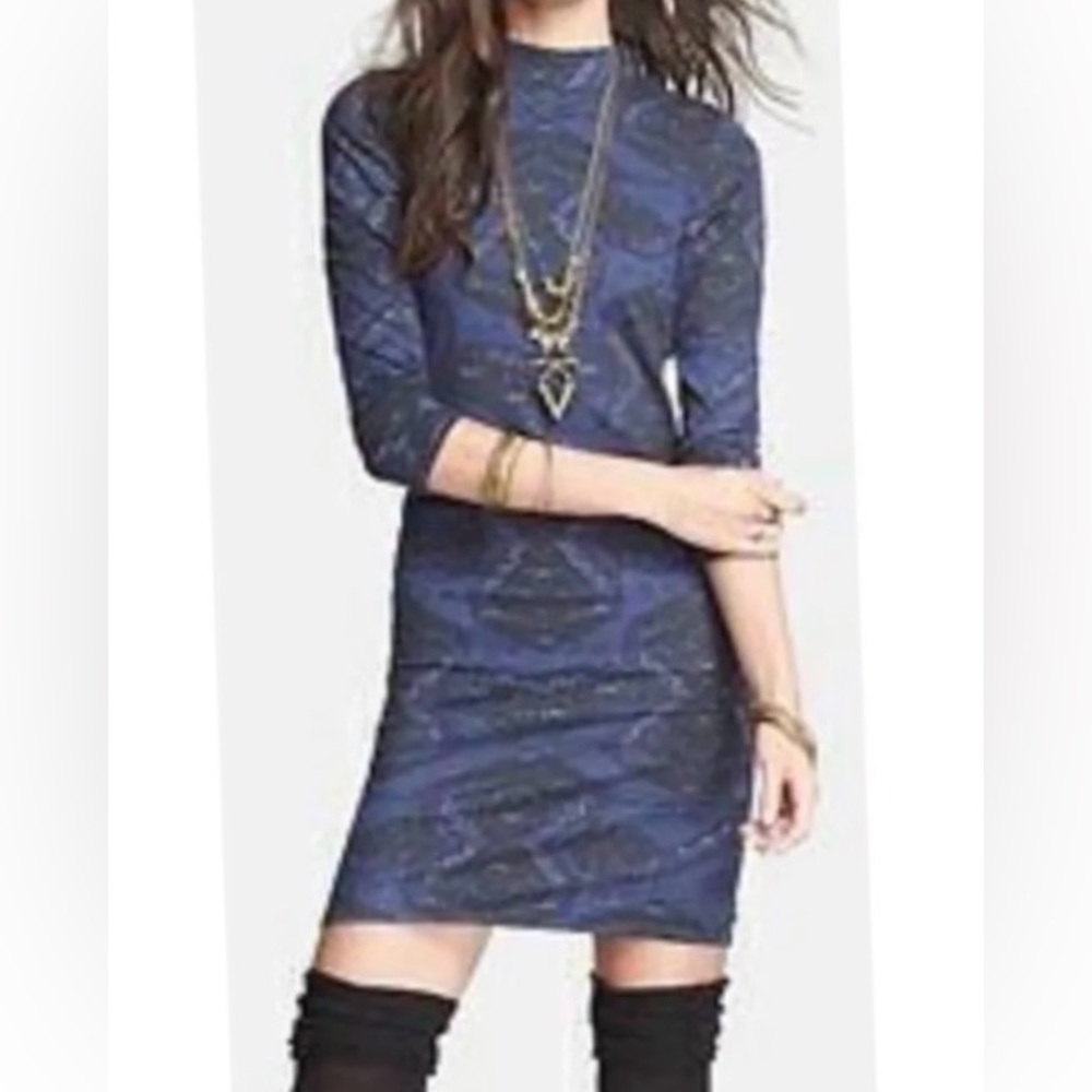 Free People XS mini dress w/cutout back.